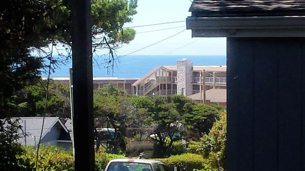 On Beach Time - Peek of a view