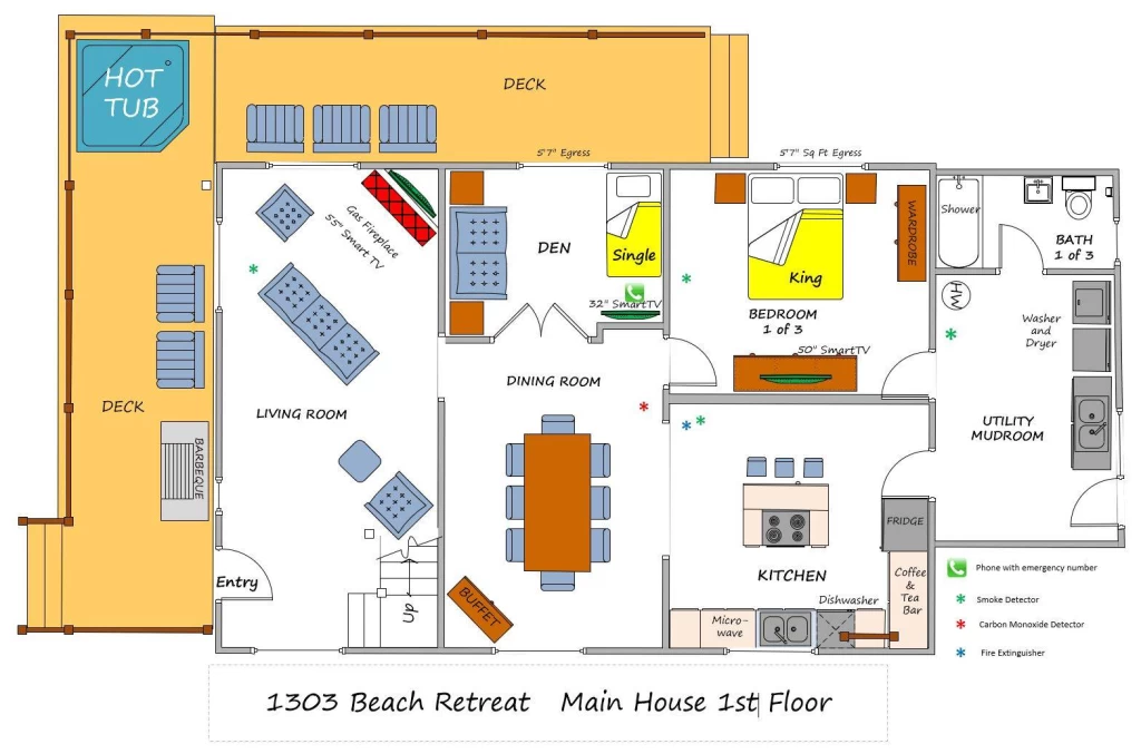 1303 Beach Retreat & Guest Cottage - Hot Tub — photo 3