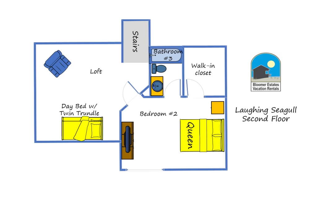 Laughing Seagull - 2 BR + Kids Sleeping Loft — photo 3